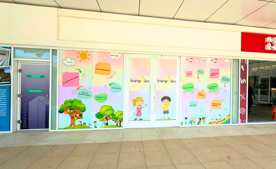 Fachada da clínica multidisciplinar